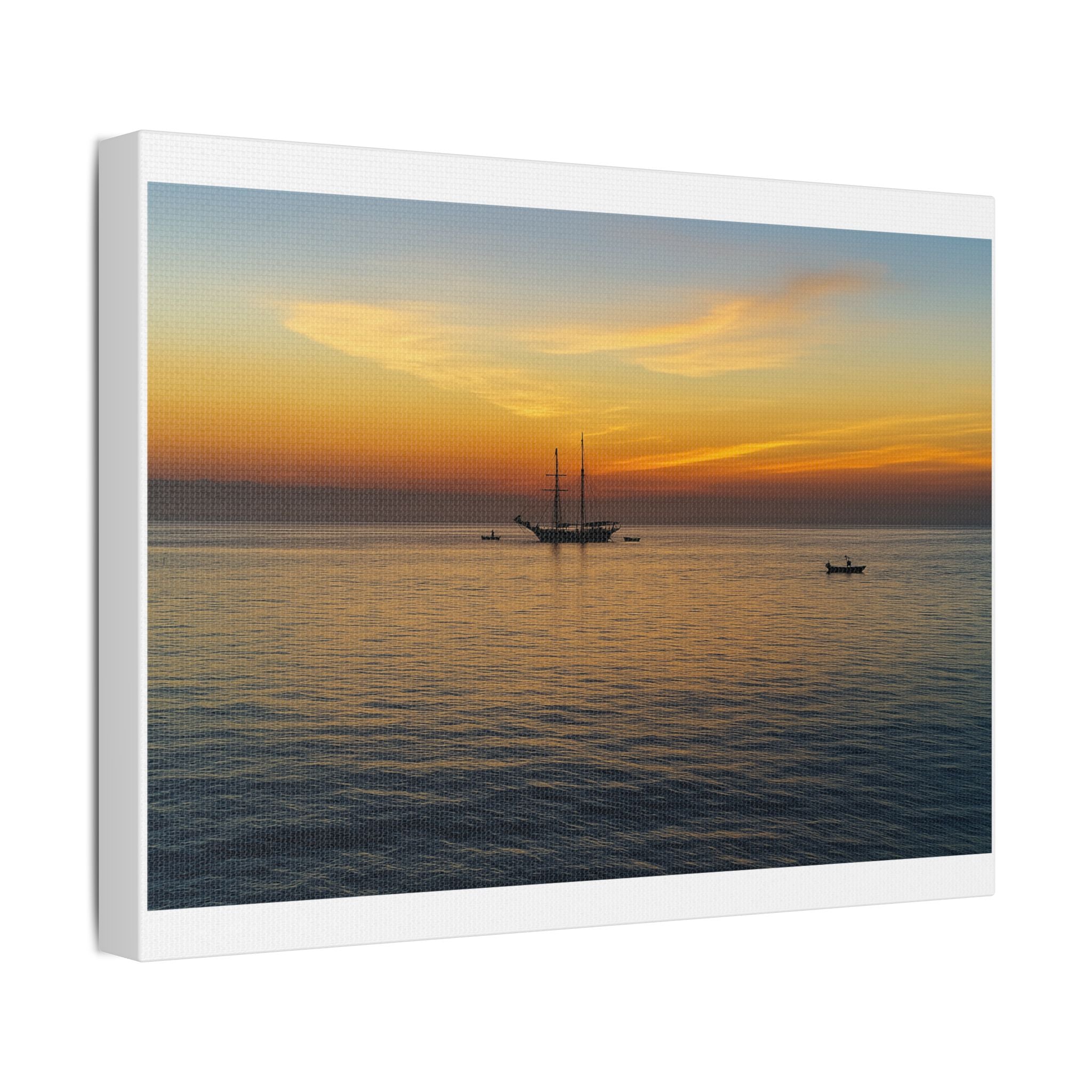 Sunrise Over St Ives Bay - Fine Art Canvas